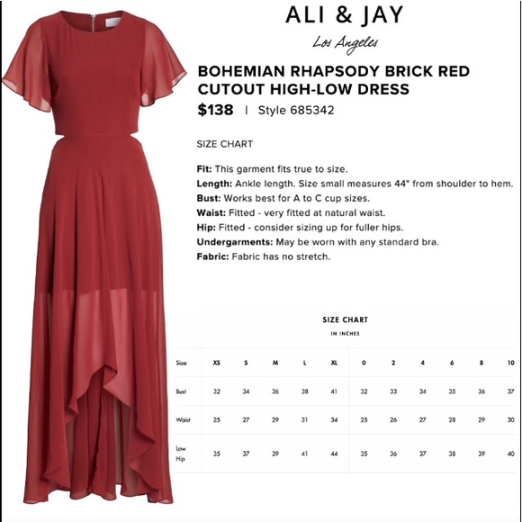 Bohemian Rhapsody Brick Red Cutout Maxi Dress - Picture 8 of 8